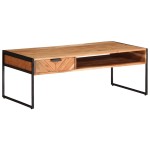 vidaXL Măsuță de cafea, 110x55x40 cm, lemn masiv acacia vidaXL Măsuță de cafea, 110x55x40 cm, lemn masiv acacia