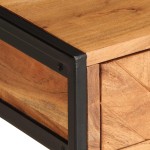 vidaXL Măsuță de cafea, 110x55x40 cm, lemn masiv acacia vidaXL Măsuță de cafea, 110x55x40 cm, lemn masiv acacia