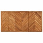 vidaXL Masa de sufragerie 140x70x75 cm din lemn masiv de salcam