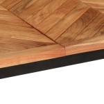 vidaXL Masa de sufragerie 140x70x75 cm din lemn masiv de salcam