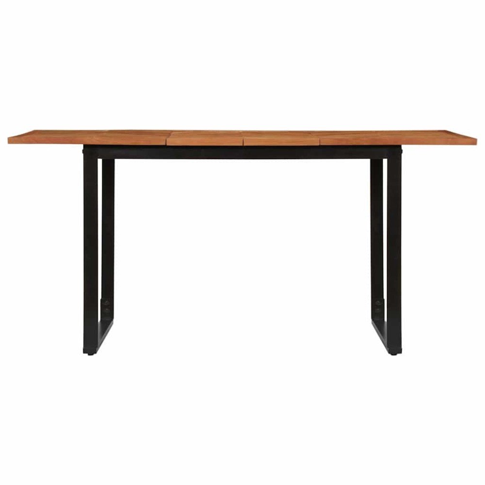 vidaXL Masa de sufragerie 160x80x75 cm din lemn masiv de salcam