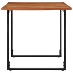 vidaXL Masa de sufragerie 160x80x75 cm din lemn masiv de salcam