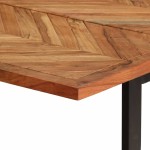 vidaXL Masa de sufragerie 180x90x75 cm din lemn masiv de salcam