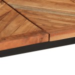 vidaXL Masa de sufragerie 180x90x75 cm din lemn masiv de salcam