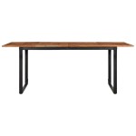 vidaXL Masa de sufragerie 200x100x75 cm din lemn masiv de salcam