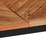 vidaXL Masa de sufragerie 200x100x75 cm din lemn masiv de salcam