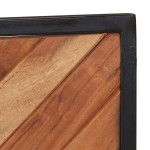 vidaXL Rafturi pentru haine 2 buc 35x1x90 cm din lemn masiv de salcâm vidaXL Rafturi pentru haine 2 buc 35x1x90 cm din lemn masiv de salcâm