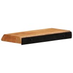 vidaXL Rafturi de perete, 2 buc., 30x20x3,5 cm, lemn masiv de acacia