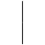 vidaXL Tăblie de pat metalică, negru, 135 cm vidaXL Tăblie de pat metalică, negru, 135 cm