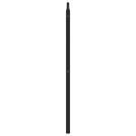 vidaXL Tăblie de pat metalică, negru, 200 cm