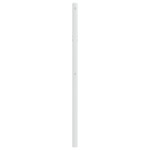 vidaXL Tăblie de pat metalică, alb, 90 cm vidaXL Tăblie de pat metalică, alb, 90 cm