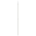vidaXL Tăblie de pat metalică, alb, 200 cm vidaXL Tăblie de pat metalică, alb, 200 cm
