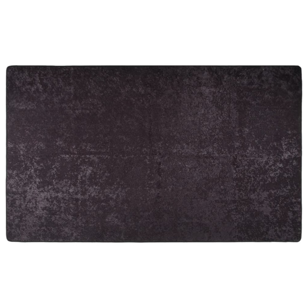 vidaXL Covor lavabil, antracit, 120x170 cm, anti-alunecare
