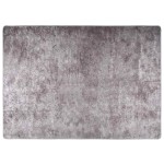 vidaXL Covor lavabil, gri, 150x230 cm, antiderapant