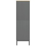 vidaXL Șifonier "FLORO", gri, 77x53x171 cm, lemn masiv pin vidaXL Șifonier "FLORO", gri, 77x53x171 cm, lemn masiv pin