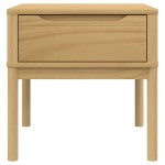 vidaXL Măsuță de veioză FLORO maro ceară 55x55x54 cm lemn masiv pin vidaXL Măsuță de veioză FLORO maro ceară 55x55x54 cm lemn masiv pin