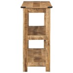 vidaXL Masă consolă, 100x35x75 cm, lemn masiv de mango