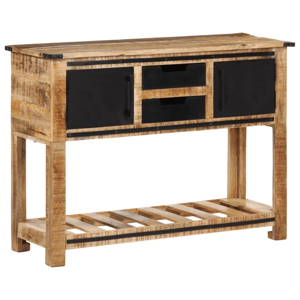 vidaXL Masă consolă, 100x35x75 cm, lemn masiv de mango