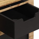 vidaXL Dulap cu 2 sertare, 55x35x60 cm, lemn masiv de mango