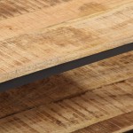 vidaXL Măsuță de cafea, 100x50x35 cm, lemn masiv de mango brut