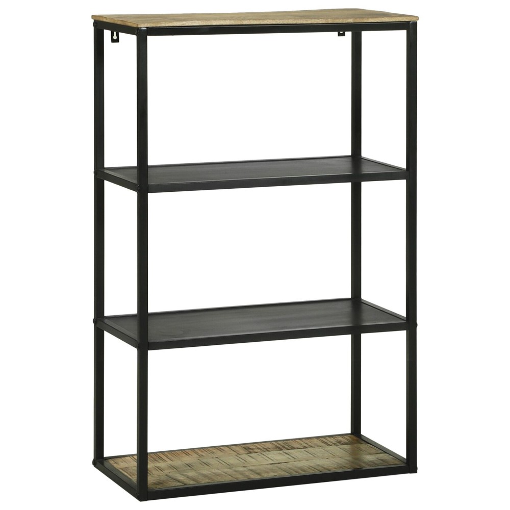vidaXL Bibliotecă 70x35x110 cm Lemn Solid Mango Brut