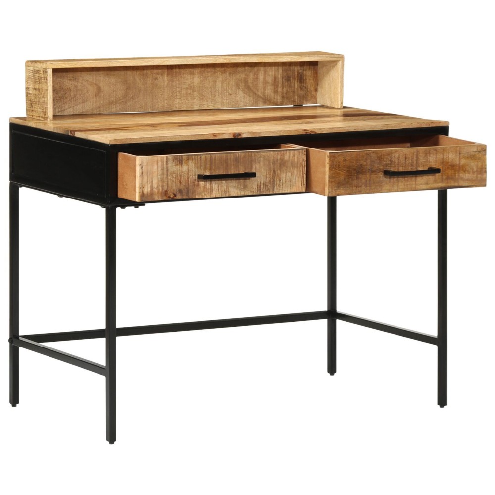 vidaXL Masă de console 100x55x75 cm Lemn brut solid Mango