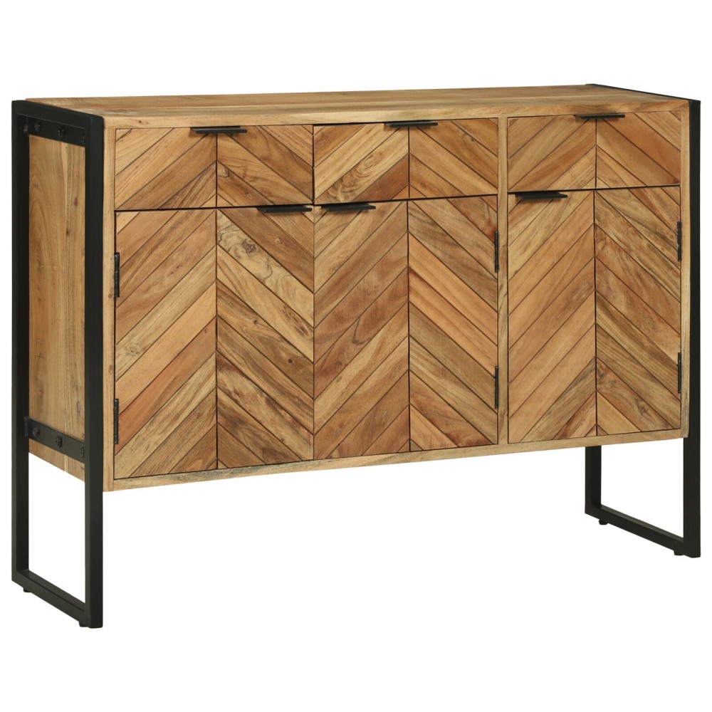 vidaXL Sideboard 100x30x75 cm Lemn Solid Acacia