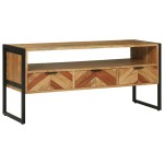 vidaXL Cabinet TV 100x35x50 cm Lemn masiv de acacia vidaXL Cabinet TV 100x35x50 cm Lemn masiv de acacia