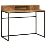 vidaXL Birou 110x50x87 cm din lemn masiv de acacia vidaXL Birou 110x50x87 cm din lemn masiv de acacia