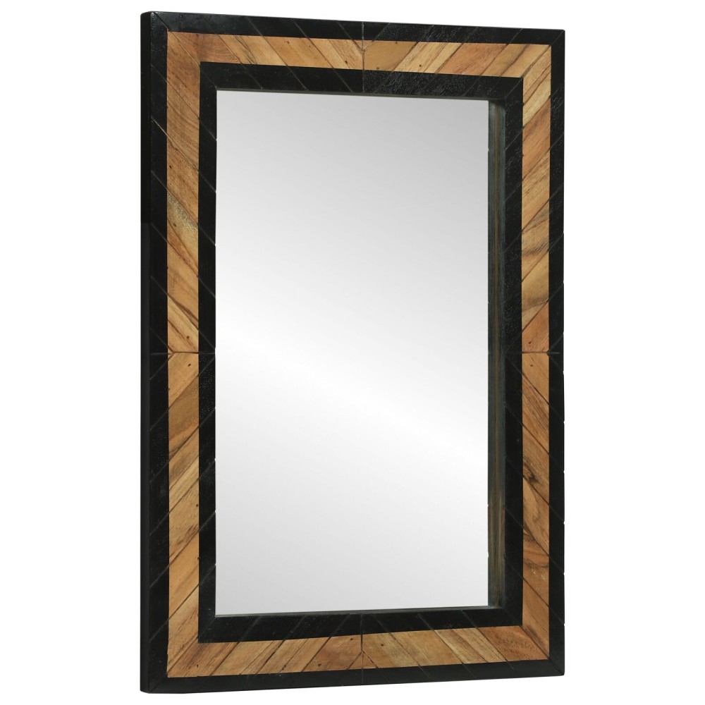 vidaXL Oglindă 70x2x70 cm din lemn masiv de acacia