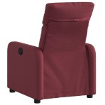 vidaXL Fotoliu rabatabil, roșu vin, material textil vidaXL Fotoliu rabatabil, roșu vin, material textil