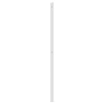 vidaXL Tăblie de pat metalică, alb, 80 cm vidaXL Tăblie de pat metalică, alb, 80 cm
