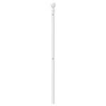 vidaXL Tăblie de pat metalică, alb, 193 cm vidaXL Tăblie de pat metalică, alb, 193 cm