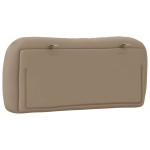 vidaXL Pernă pentru tăblie pat, Hvar, cappuccino, 80 cm, piele artificială