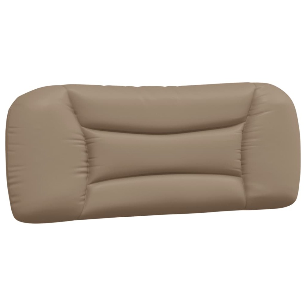 vidaXL Pernă pentru tăblie pat, cappuccino, 100 cm, piele artificială