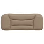 vidaXL Pernă pentru tăblie pat, cappuccino, 100 cm, piele artificială