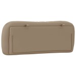 vidaXL Pernă pentru tăblie pat, cappuccino, 100 cm, piele artificială