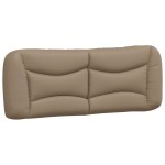 vidaXL Pernă pentru tăblie pat, cappuccino, 120 cm, piele artificială