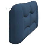vidaXL Pernă pentru tăblie de pat, albastru, 180 cm, material textil vidaXL Pernă pentru tăblie de pat, albastru, 180 cm, material textil