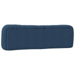 vidaXL Pernă pentru tăblie de pat, albastru, 180 cm, material textil vidaXL Pernă pentru tăblie de pat, albastru, 180 cm, material textil