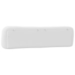 vidaXL Pernă pentru tăblie pat, alb, 200 cm, piele artificială vidaXL Pernă pentru tăblie pat, alb, 200 cm, piele artificială