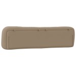 vidaXL Pernă pentru tăblie pat, Hvar, cappuccino, 200 cm, piele artificială