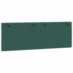 vidaXL Pernă tăblie de pat, Hanko, verde, 120 cm, catifea