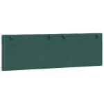 vidaXL Pernă tăblie de pat, Hanko, verde, 160 cm, catifea