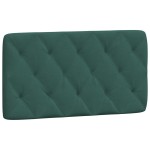 vidaXL Pernă tăblie de pat, verde, 100 cm, catifea