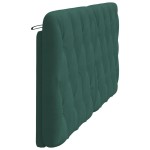 vidaXL Pernă tăblie de pat, verde, 180 cm, catifea