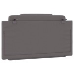 vidaXL Pernă pentru tăblie, Viana, gri, 100 cm, piele artificială