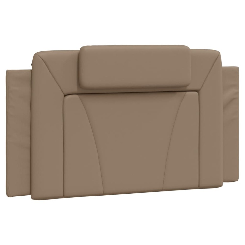 vidaXL Pernă pentru tăblie pat, cappuccino, 100 cm, piele artificială