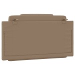vidaXL Pernă pentru tăblie pat, cappuccino, 100 cm, piele artificială vidaXL Pernă pentru tăblie pat, cappuccino, 100 cm, piele artificială
