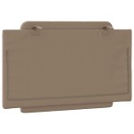 vidaXL Pernă pentru tăblie pat, Zadar, cappuccino, 80 cm, piele artificială